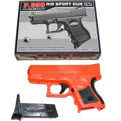Cyma P698 Spring Powered Plastic BB Gun Pistol Cyma P698 Spring Powered Plastic BB Gun Pistol
